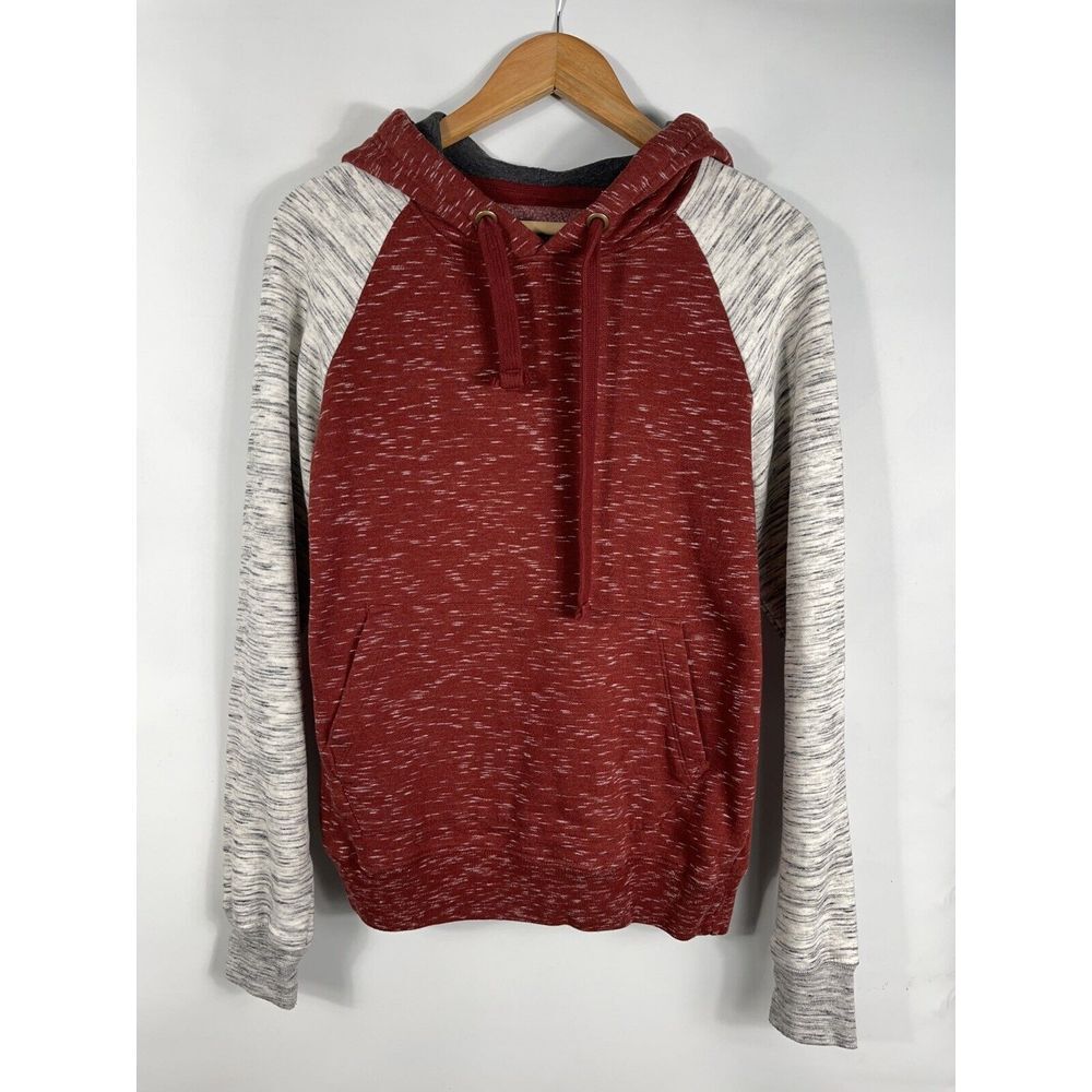 (3/$25) Knickerbocker Men's‎ Small Heathered Red White Hoodie